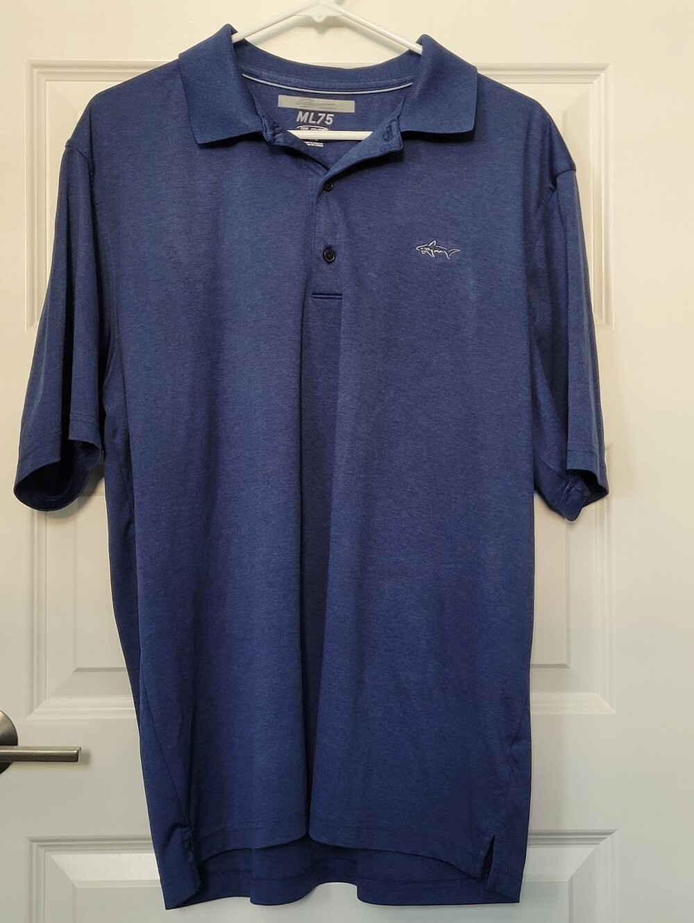 Greg Norman ML75 Play Dry Men’s Large Golf Polo Shirt
